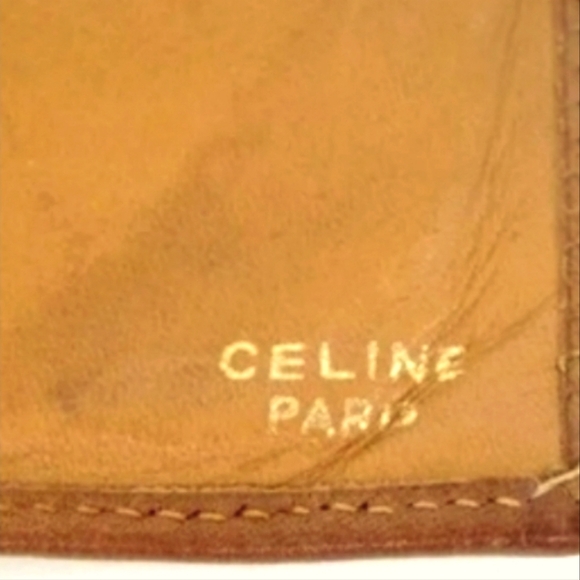 CELINE MO6 WALLET SHOULDER BAG 2-PEACE SET PVC LEATHER - Picture 12 of 14